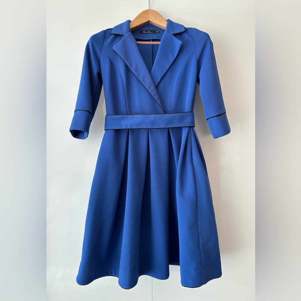 Rica Mare Electric Blue Cocktail Dress, Size S